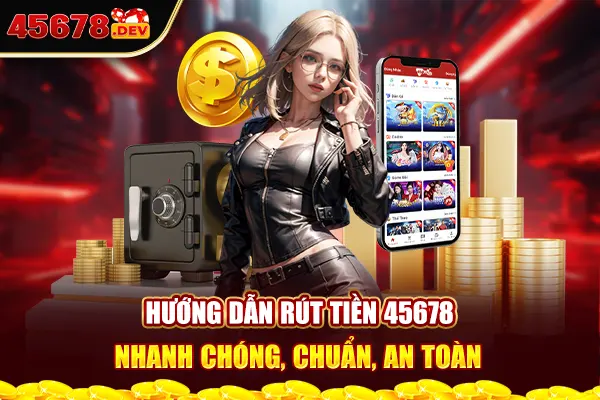 Hướng Dẫn Rút Tiền 45678 Nhanh Chóng, Chuẩn, An Toàn