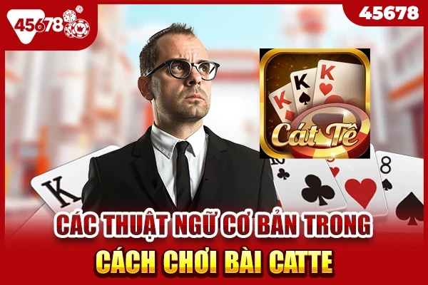 Các thuật ngữ cơ bản trong cách chơi bài Catte